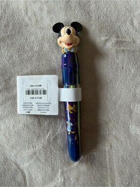 Disney World Mickey Mouse Multi-Ink Retractable Pen - 50th Celebration